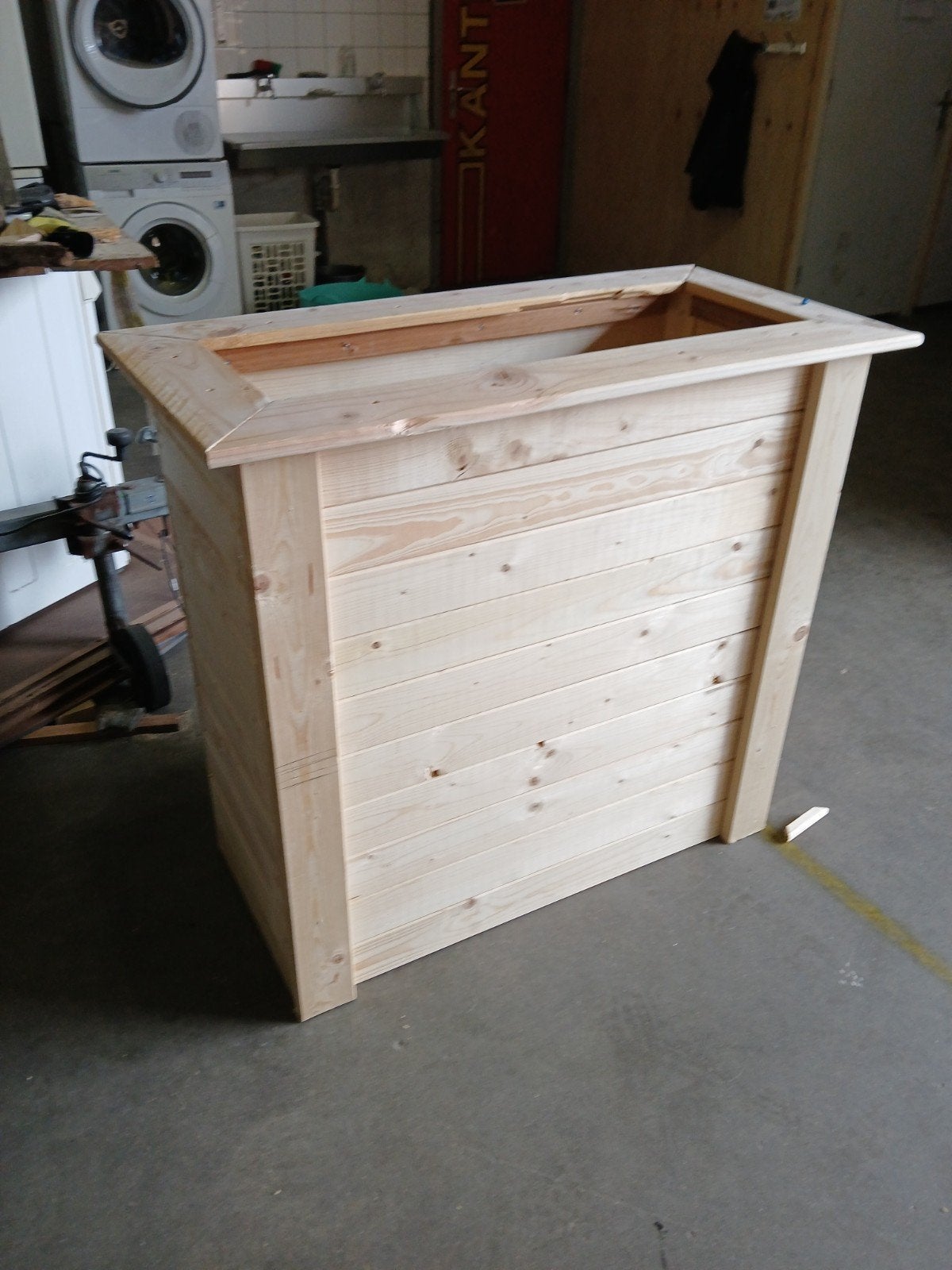 Houten Bloembak - Nieuw en Robuust, Nieuw, Ophalen of Verzenden, 60 tot 100 cm, 60 cm of meer