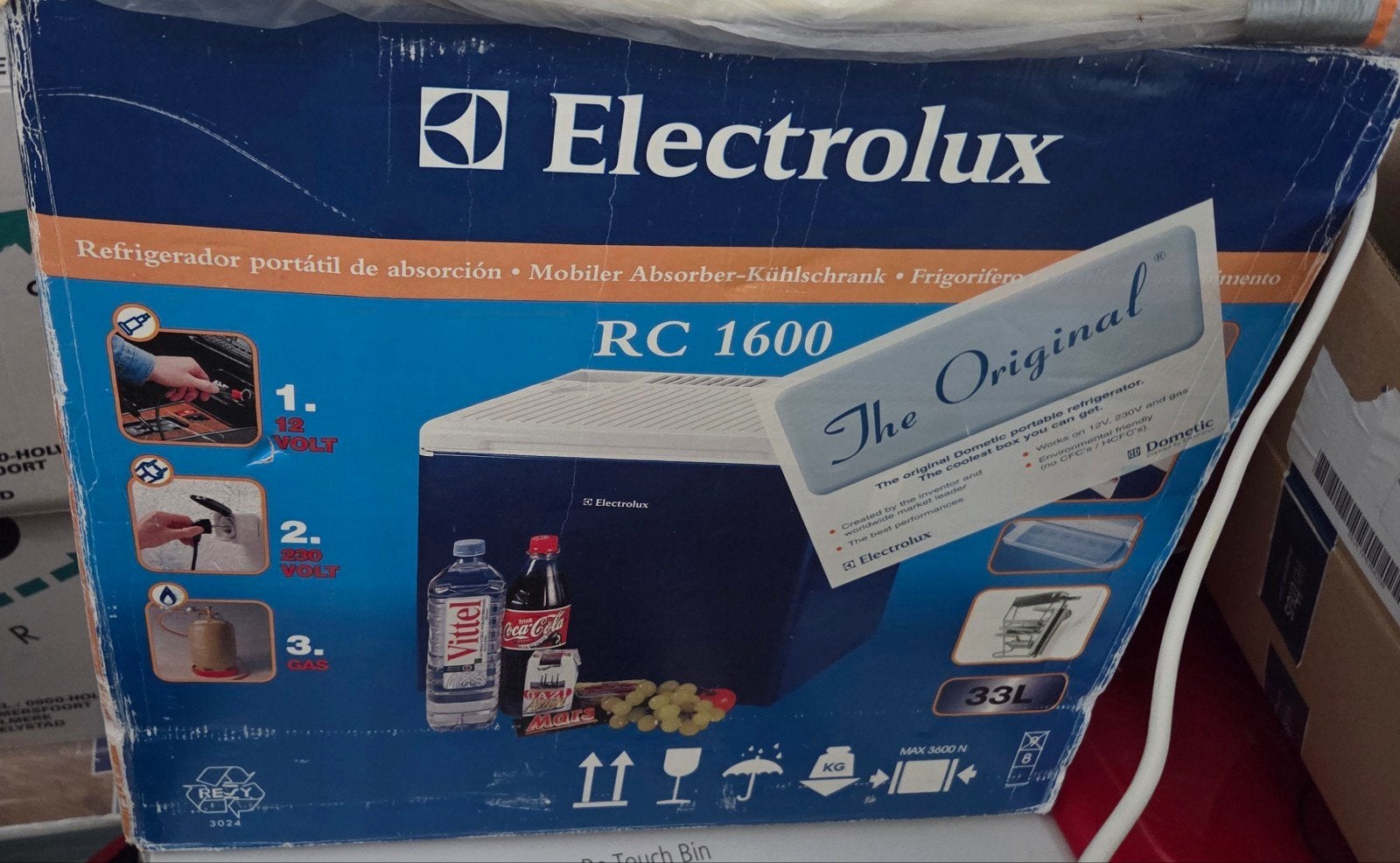 Electrolux RC 1600 Koelbox - 33L - Ideaal voor onderweg, Ophalen of Verzenden, Gebruikt, Koelbox, Elektrisch