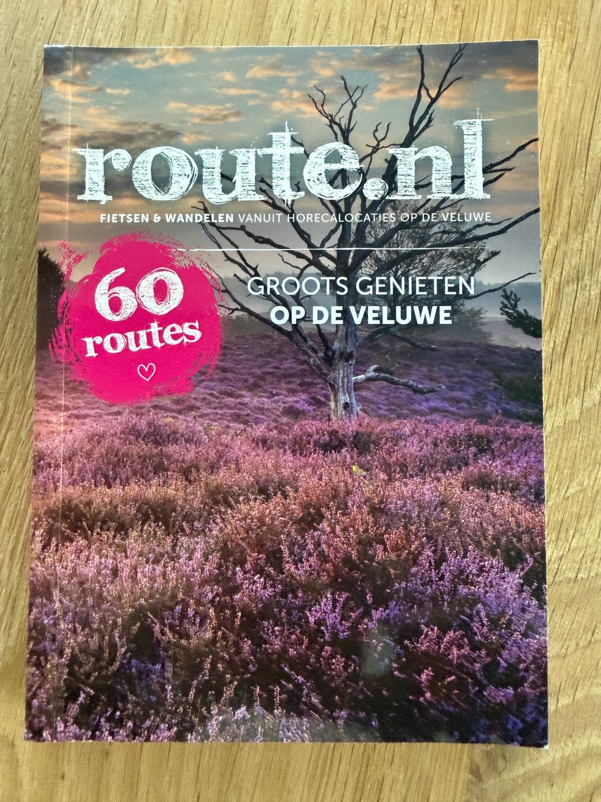 Route nl Veluwe 60 routes, Overige merken, Fiets- of Wandelgids, Nieuw, Ophalen of Verzenden