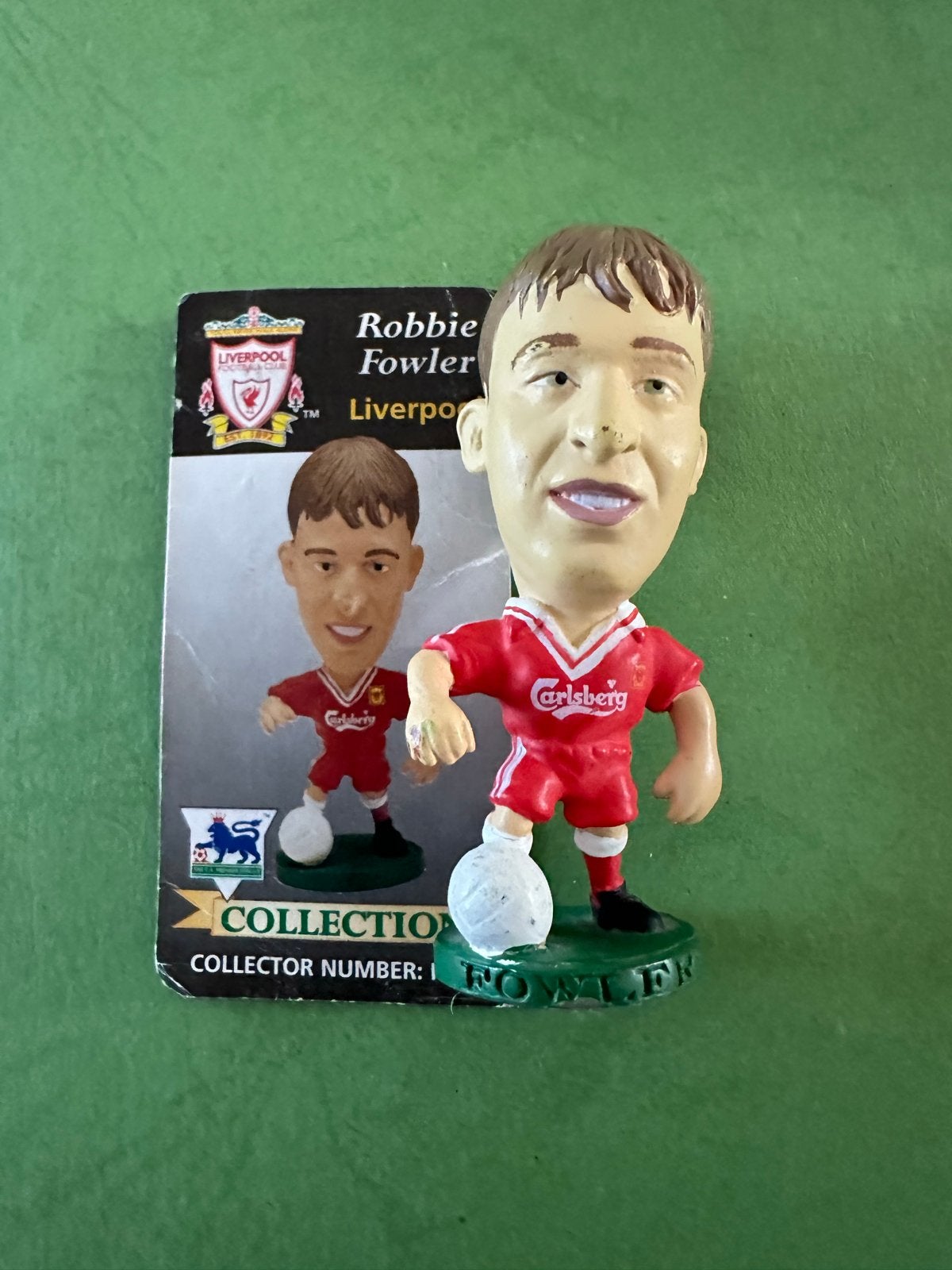 Robbie Fowler Corinthian Figuur - Liverpool FC PL06, Ophalen of Verzenden, Gebruikt