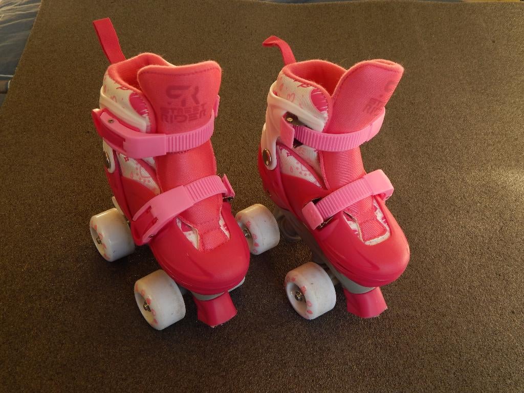 Rolschaatsen , maat verstelbaar 27-30.  zgan, Kinderen en Baby's, Speelgoed | Buiten | Rolschaatsen, Verstelbaar, Kinderen, Ophalen of Verzenden