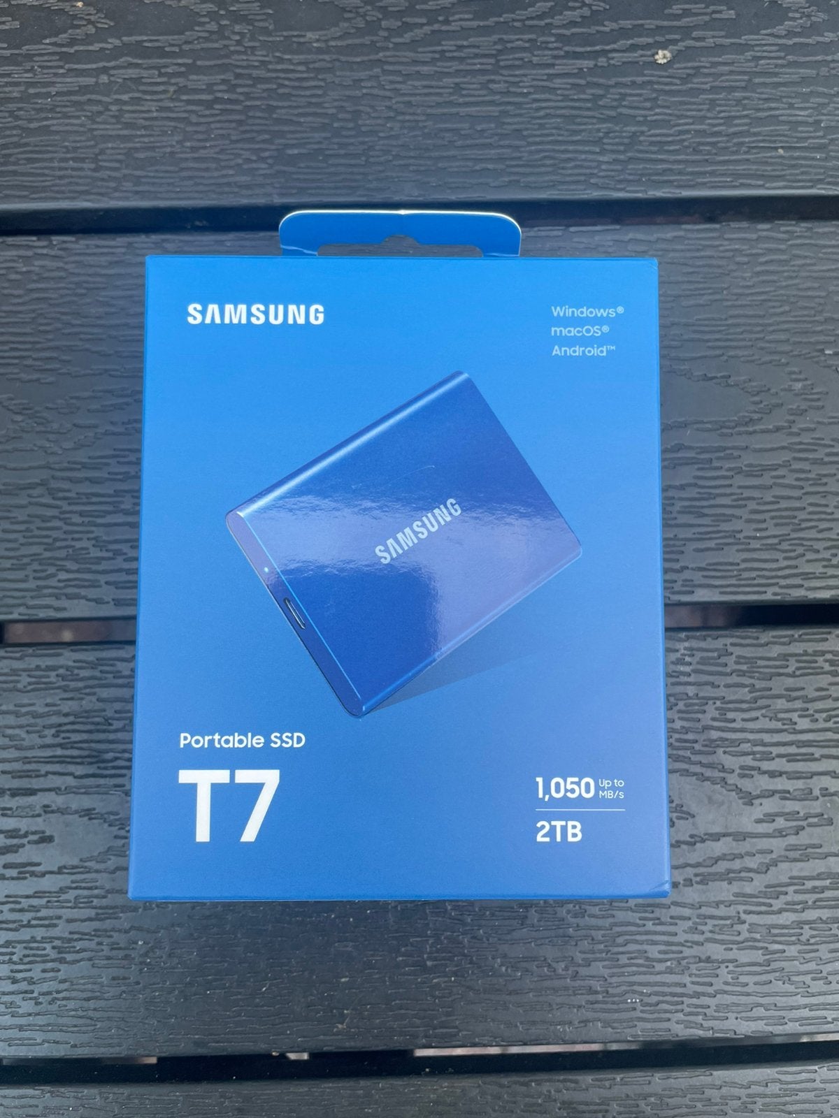 Samsung portable T7 2TB, SSD, Nieuw, Ophalen of Verzenden, USB