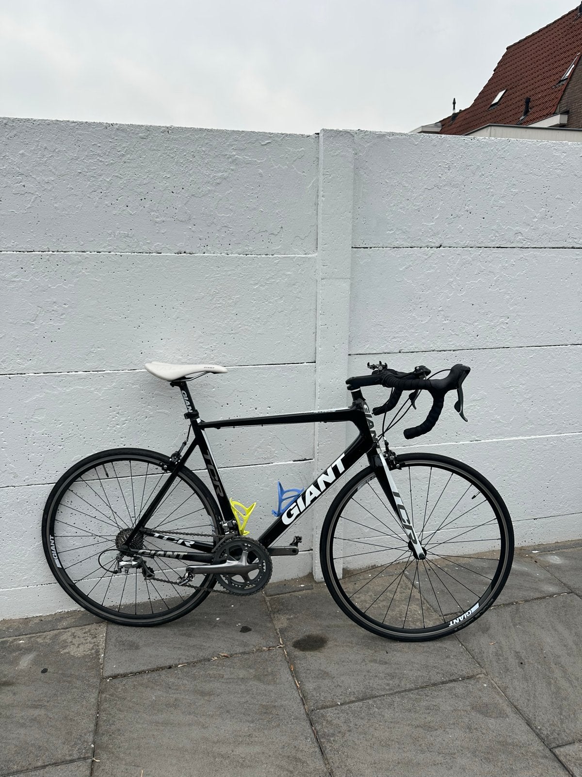 Giant TCR Alliance racefiets - Maat L, Fietsen en Brommers, Fietsen | Heren | Sportfietsen en Toerfietsen, 28 inch, Gebruikt, Velgrem