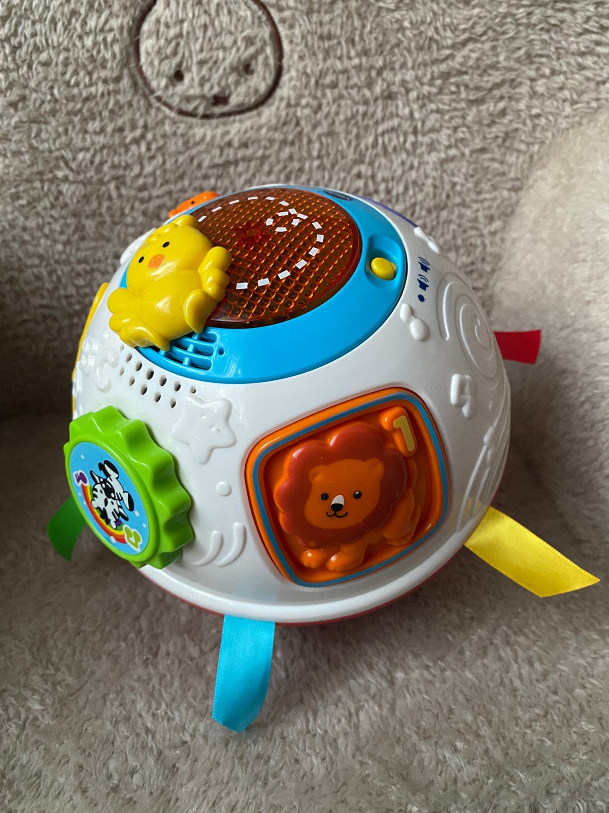 Vtech kruip en leer bal, Kinderen en Baby's, Ophalen of Verzenden, Zo goed als nieuw