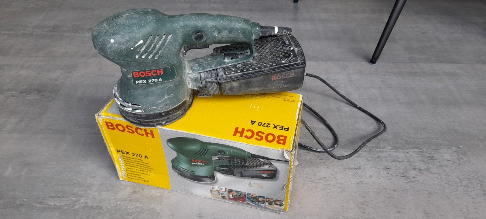 Bosch PEX 270 A Excentrische Schuurmachine, Doe-het-zelf en Verbouw, Ophalen of Verzenden
