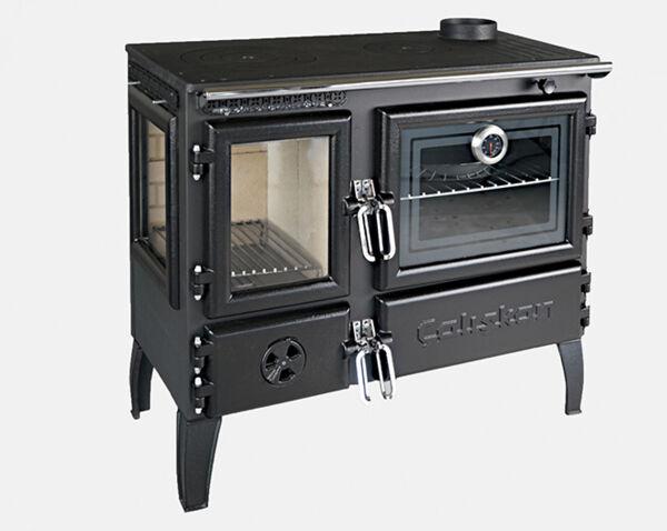 Stalen Houtkachel met oven | ÇALI?KAN Model 214 3D 7kw, Huis en Inrichting, Kachels, Niet ingevuld, Niet ingevuld, Ophalen of Verzenden