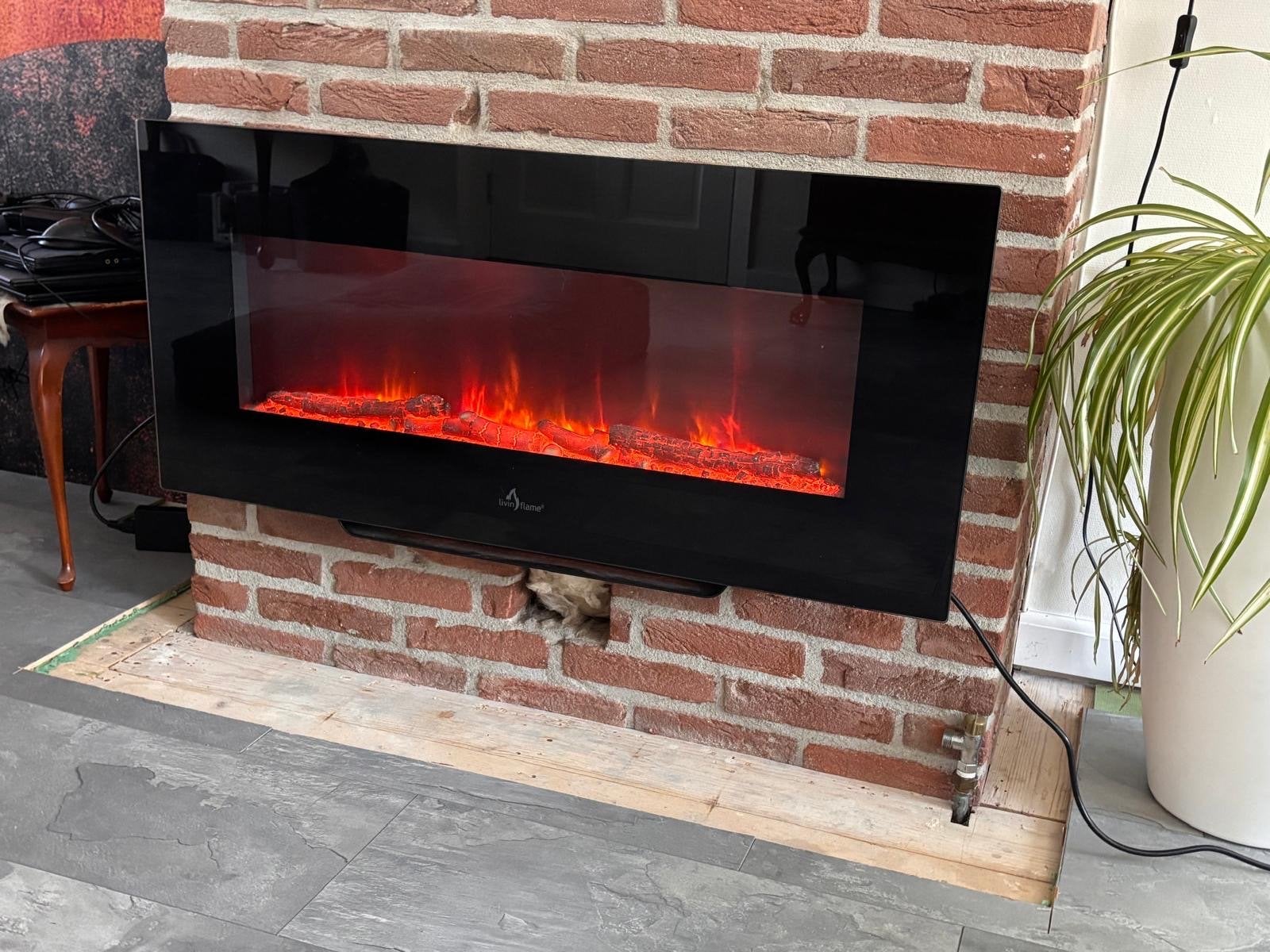 Livn Elektrische Hanghaard Brixham - Zo goed als nieuw, Huis en Inrichting, Haarden, Ophalen, Zo goed als nieuw, Hangende haard