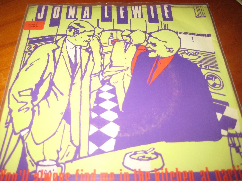 Jona Lewis: You`ll always find me  in the kitchen at partys, Ophalen of Verzenden, Zo goed als nieuw, Pop, Single