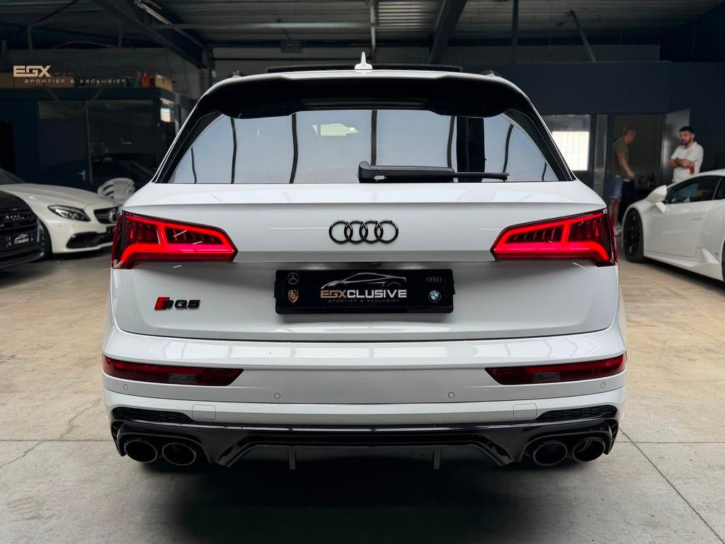 Audi SQ5 3.0 TFSI SQ5 quattro Pro Line Plus Pano/Blind/Virtu, Automaat, Gebruikt, Wit, Leder
