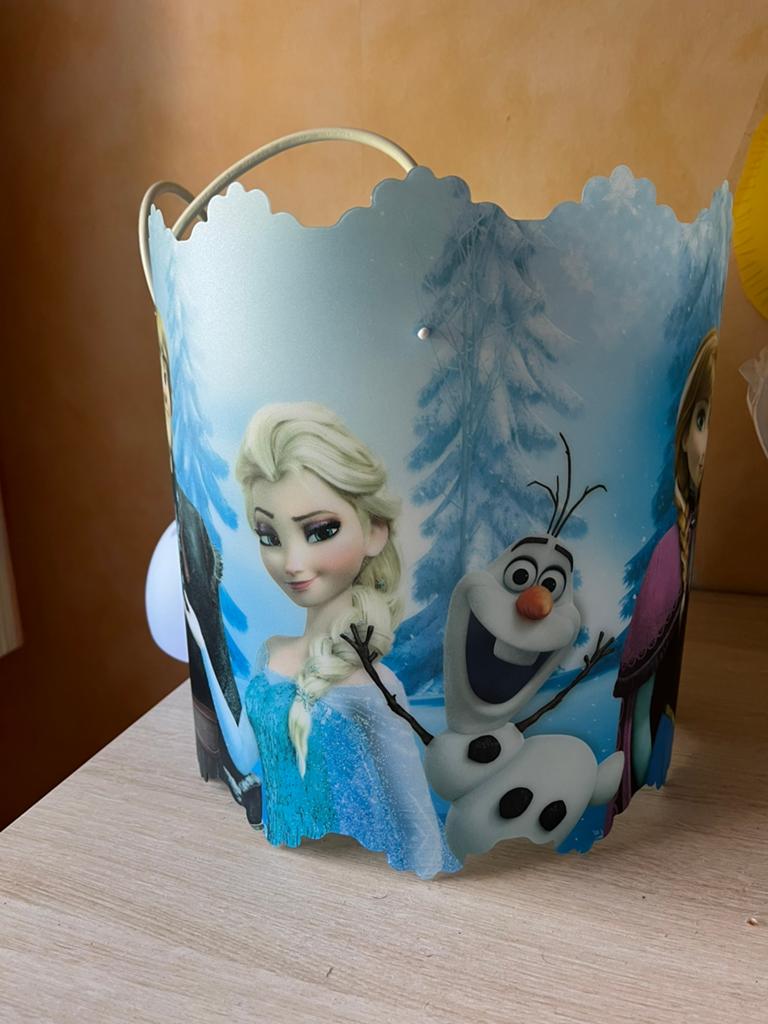 Frozen hanglamp, Ophalen, Rond