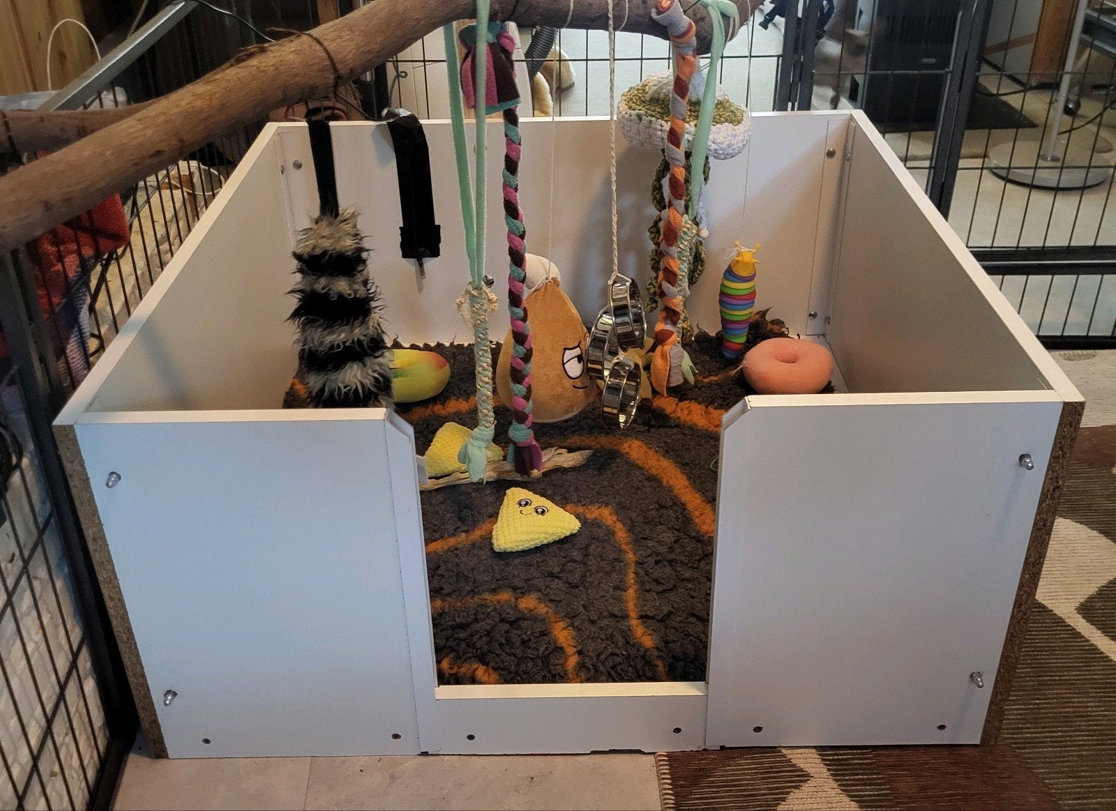 Werpkist te huur voor kleine rassen, Ophalen, Gebruikt, 110 cm of meer, Minder dan 65 cm
