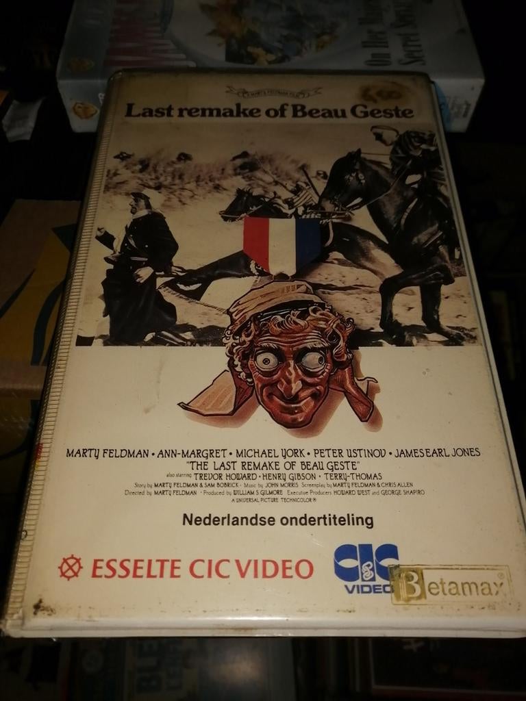 Betamax ex-rental - The Last Remake Of Beau Geste, Vanaf 16 jaar, Ophalen of Verzenden, Gebruikt, Horror