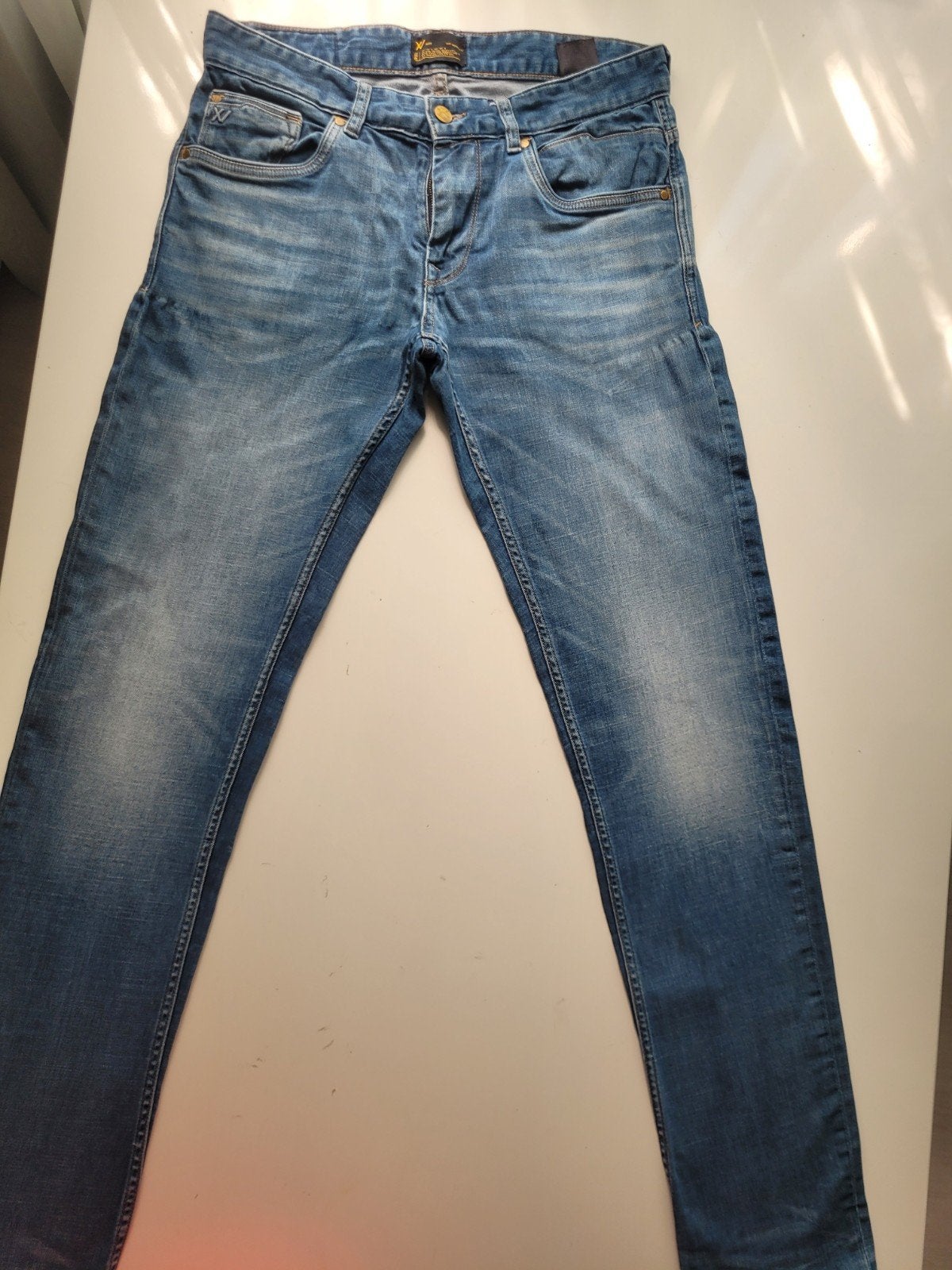 PME LEGEND XV SLIM STRETCH TAPERED JEANS SIZE 33/36, Blauw, Ophalen of Verzenden, Zo goed als nieuw, W33 - W34 (confectie 48/50)
