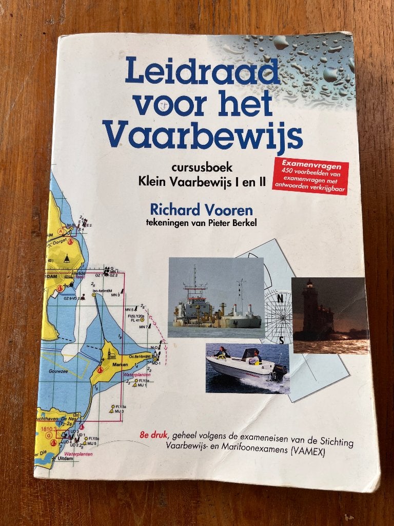 Cursusboek vaarbewijs, Ophalen, Beta, HBO