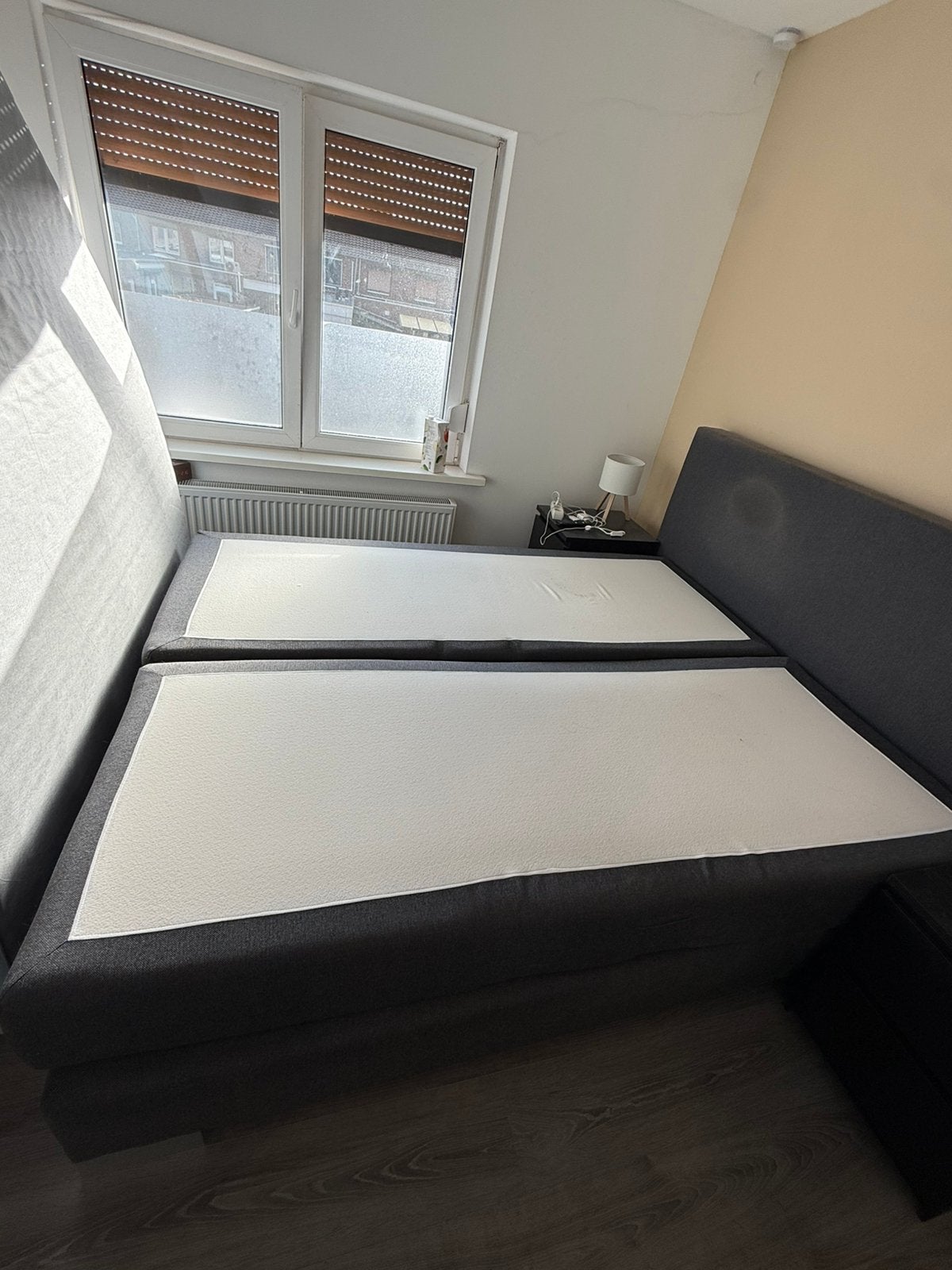 Boxspring, Ophalen, Zo goed als nieuw, Tweepersoons, 160 cm