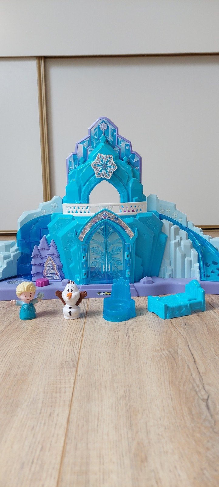 Fisher-Price Little People Frozen Kasteel, Ophalen, Gebruikt