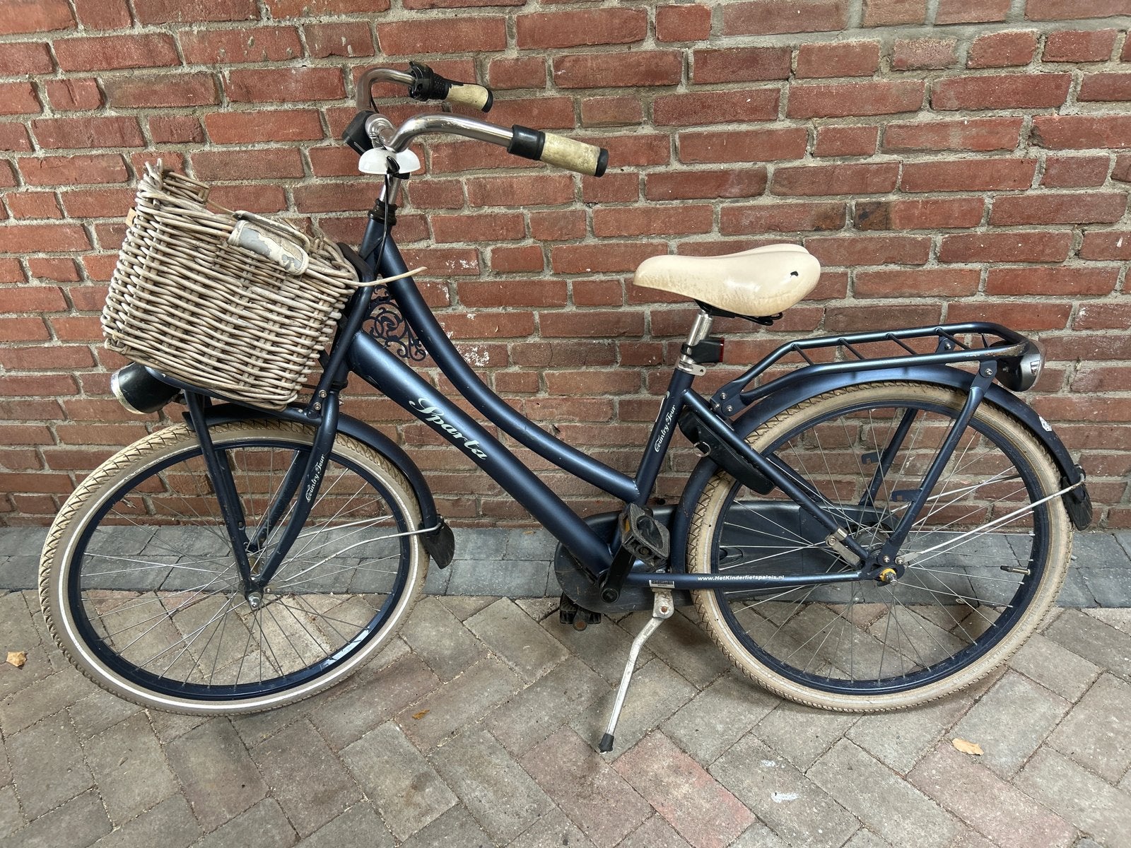 Sparta Country Tour kinderfiets met Mand - Gebruikt, Ophalen, Gebruikt, 24 inch