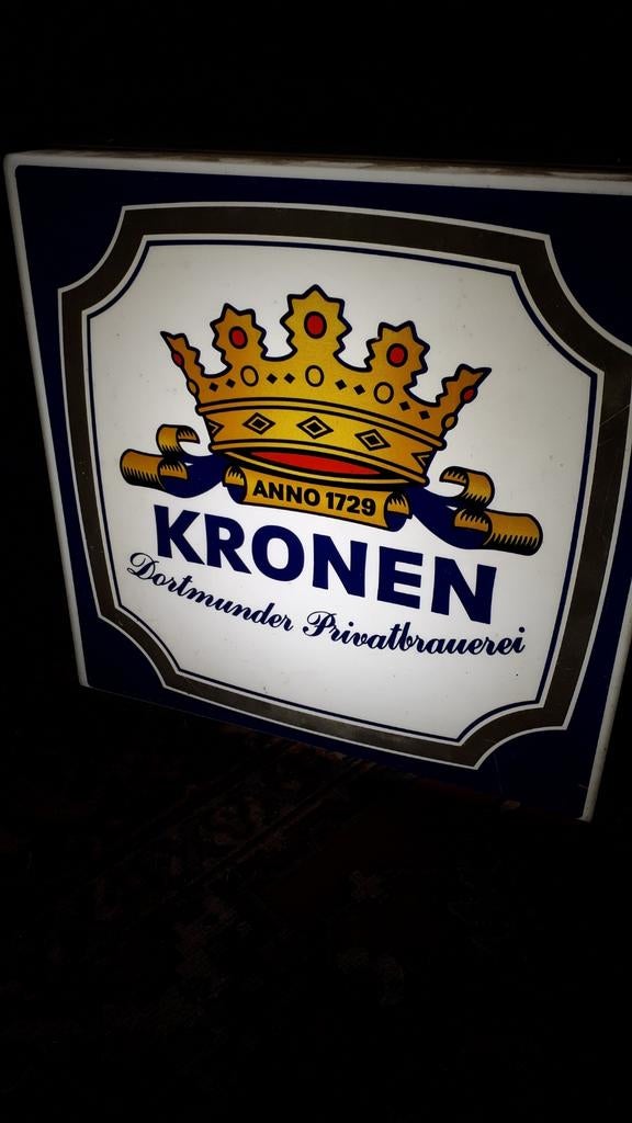 Lichtbak werkend, Ophalen of Verzenden, Zo goed als nieuw, Reclamebord, Plaat of Schild, Overige merken