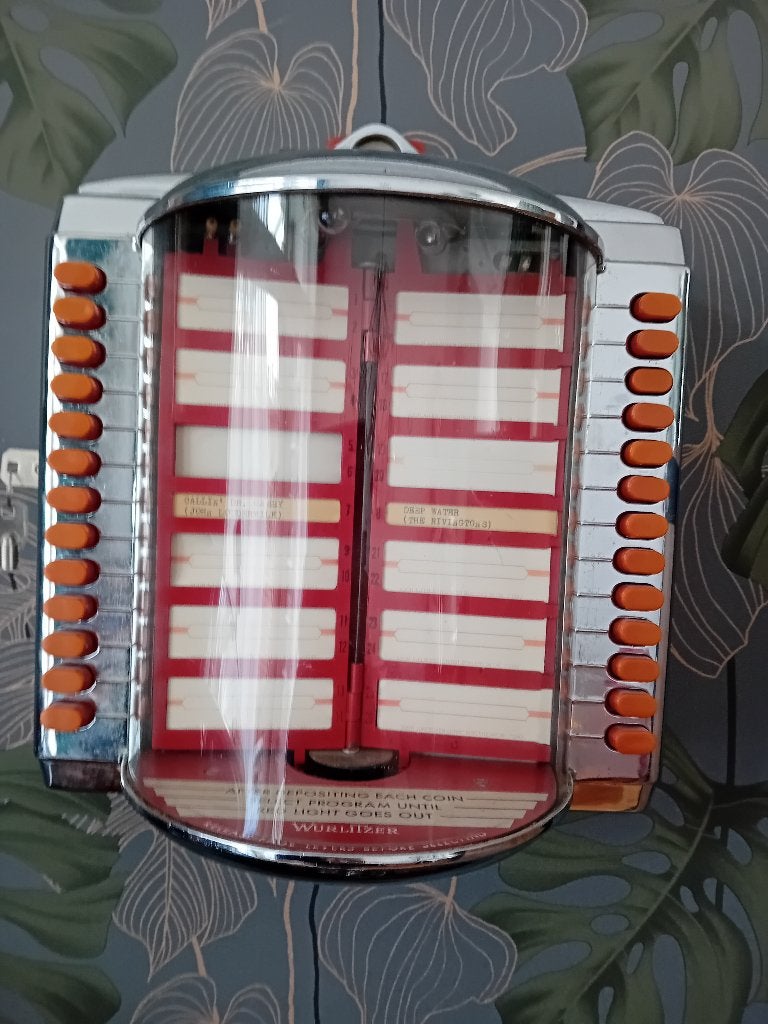 Wurlitzer Wallbox, Verzamelen, Ophalen, Gebruikt, 1950 tot 1960, Wurlitzer