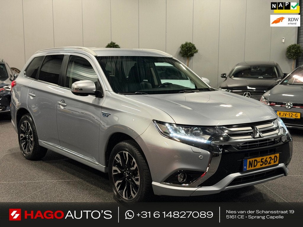 Mitsubishi Outlander 2.0 PHEV Premium LED/CRUISE/CLIMATE/BLI, 1998 cc, Euro 6, 4 cilinders, Bedrijf