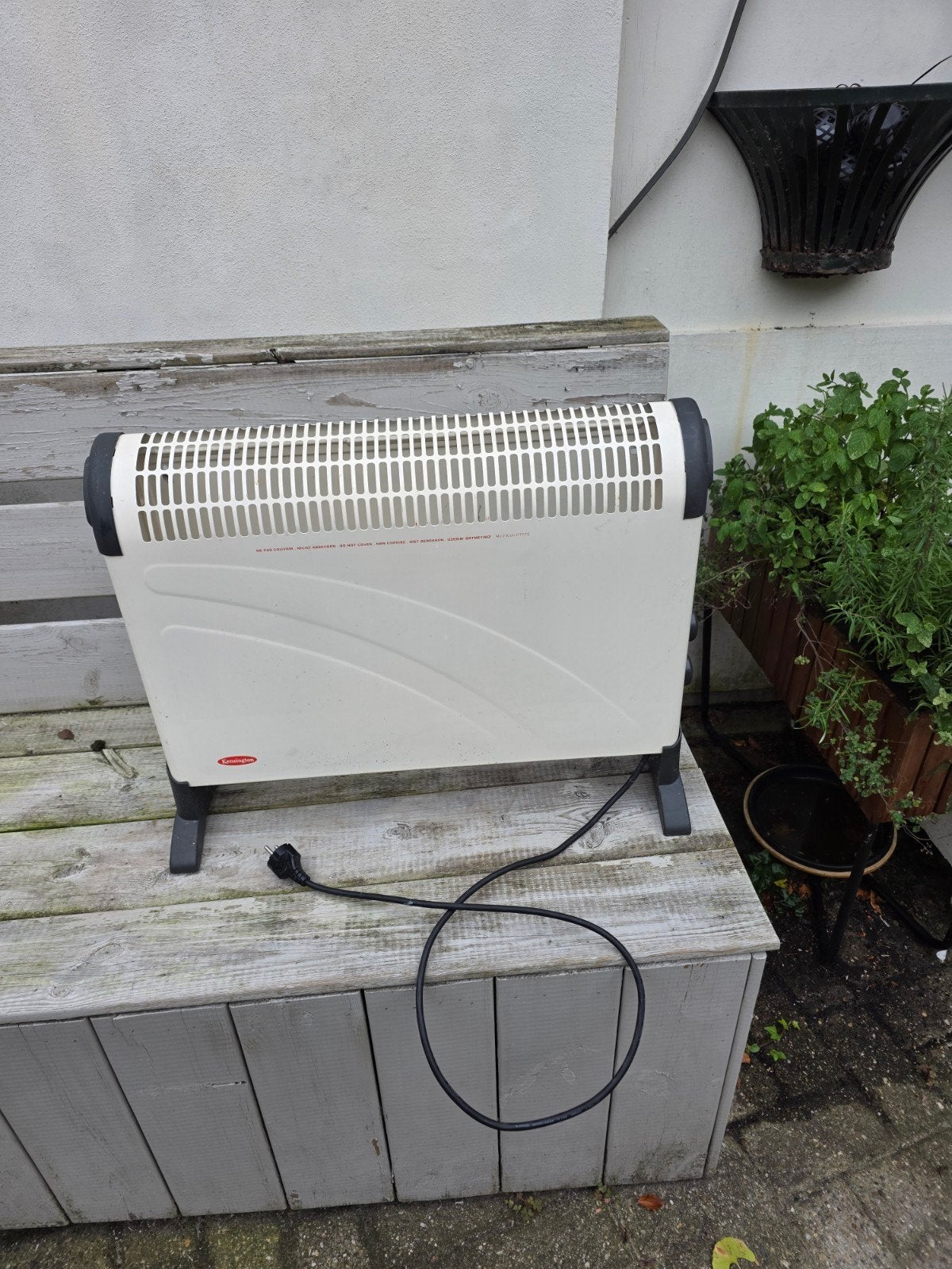 Kensington Ventilator Kachel - Elektrische Verwarming, Ophalen, Gebruikt, Overige soorten, Elektrisch
