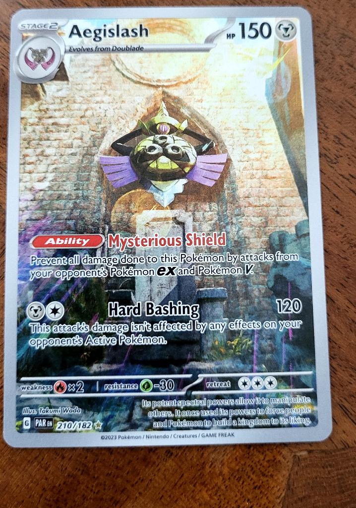 Pokemon kaart Aegislash, Ophalen of Verzenden, Speelkaart(en)