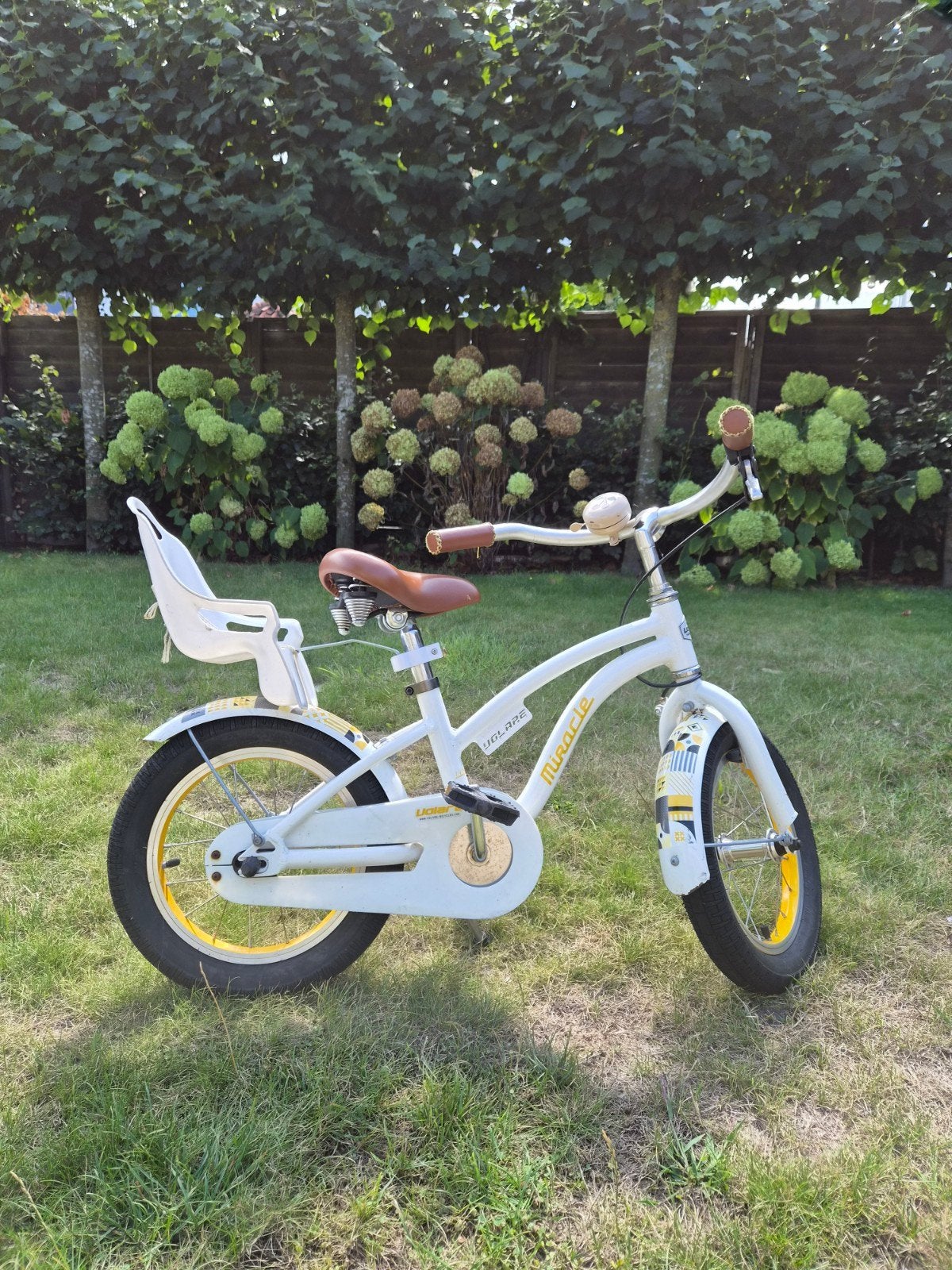Volare kinderfiets 16 inch met poppenstoeltje, Fietsen en Brommers, Fietsen | Kinderfietsjes, Ophalen, Gebruikt, 16 tot 20 inch
