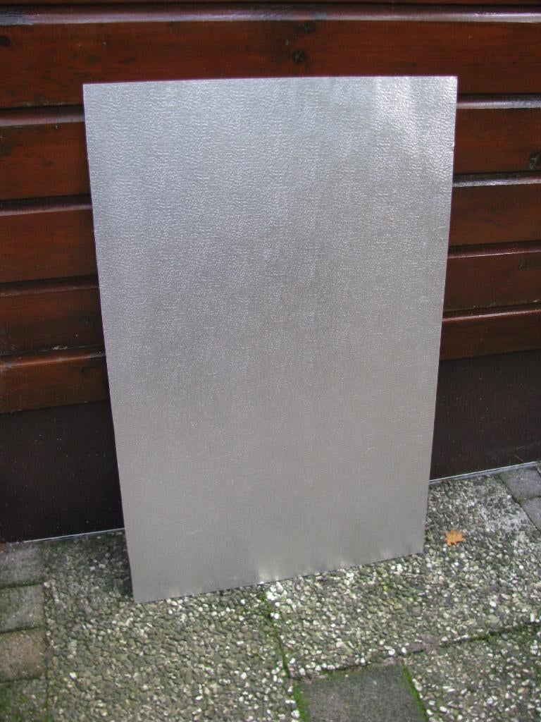 aluminium structuur plaat, Doe-het-zelf en Verbouw, Metalen, Ophalen, Nieuw, Aluminium