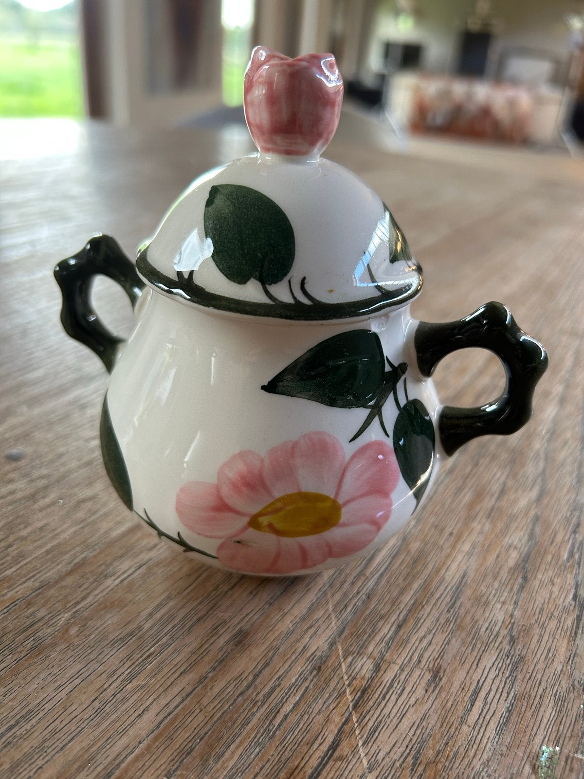 Villeroy & Boch Wild Rose Melkkan en Suikerpot, Huis en Inrichting, Keramiek, Ophalen of Verzenden, Zo goed als nieuw, Overige typen