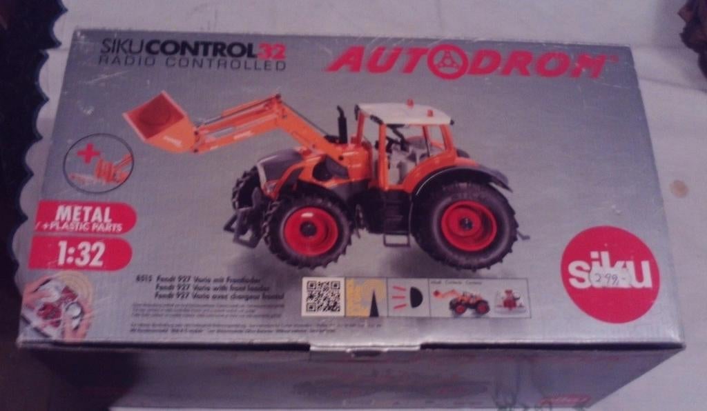 Siku Control 8515 Fendt 927 Vario Frontlader Kommunal 1/32, Hobby en Vrije tijd, Modelauto's | 1:32, Ophalen of Verzenden, Nieuw