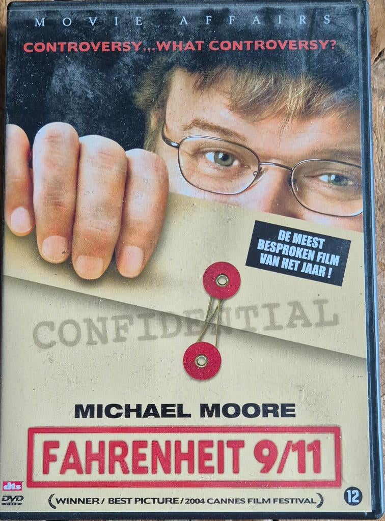 Fahrenheit 911 (Dvd), Michael Moore #d023#5V, Vanaf 12 jaar, Ophalen of Verzenden, Zo goed als nieuw, Oorlog of Misdaad