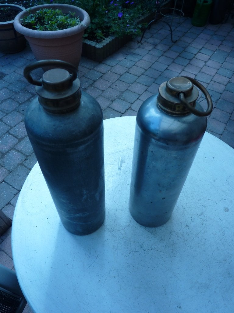 tinnen of loden warmwaterkruiken, Ophalen of Verzenden