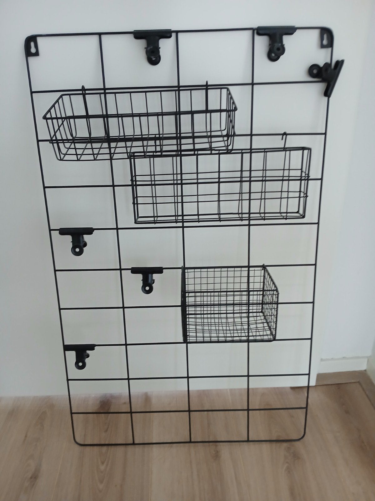 Wandrek/ Memobord, Ophalen