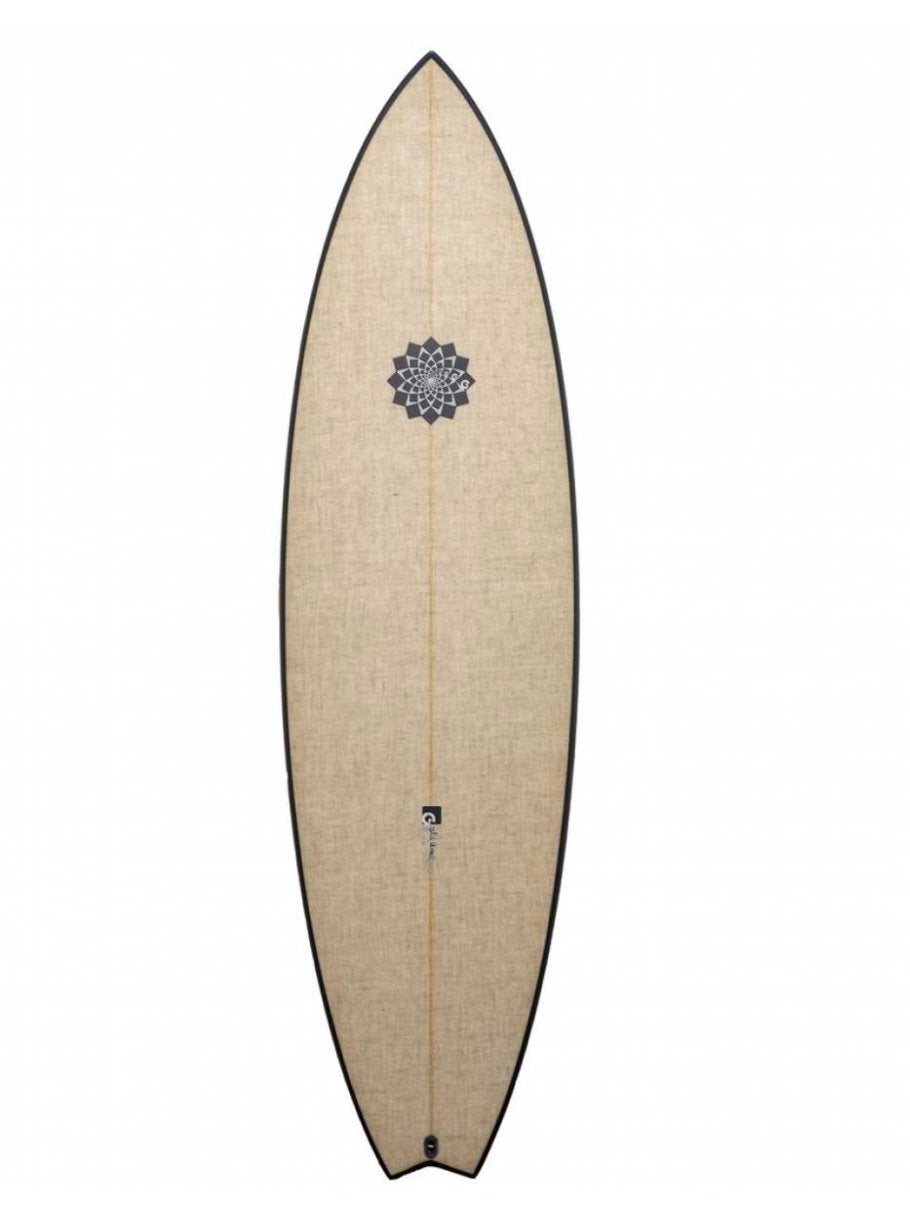 Surfbord (6'10"22"31/4"x49.8L handshaped door Garry McNeil, Watersport en Boten, Golfsurfen, Ophalen, Zo goed als nieuw, Overige typen