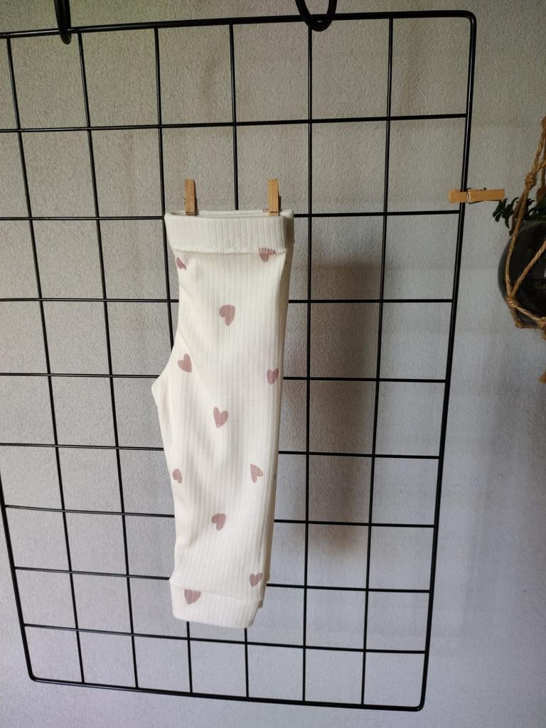 Schattige baby legging met hartjes, Ophalen of Verzenden, Nieuw, CoCo & TaTTa, Meisje