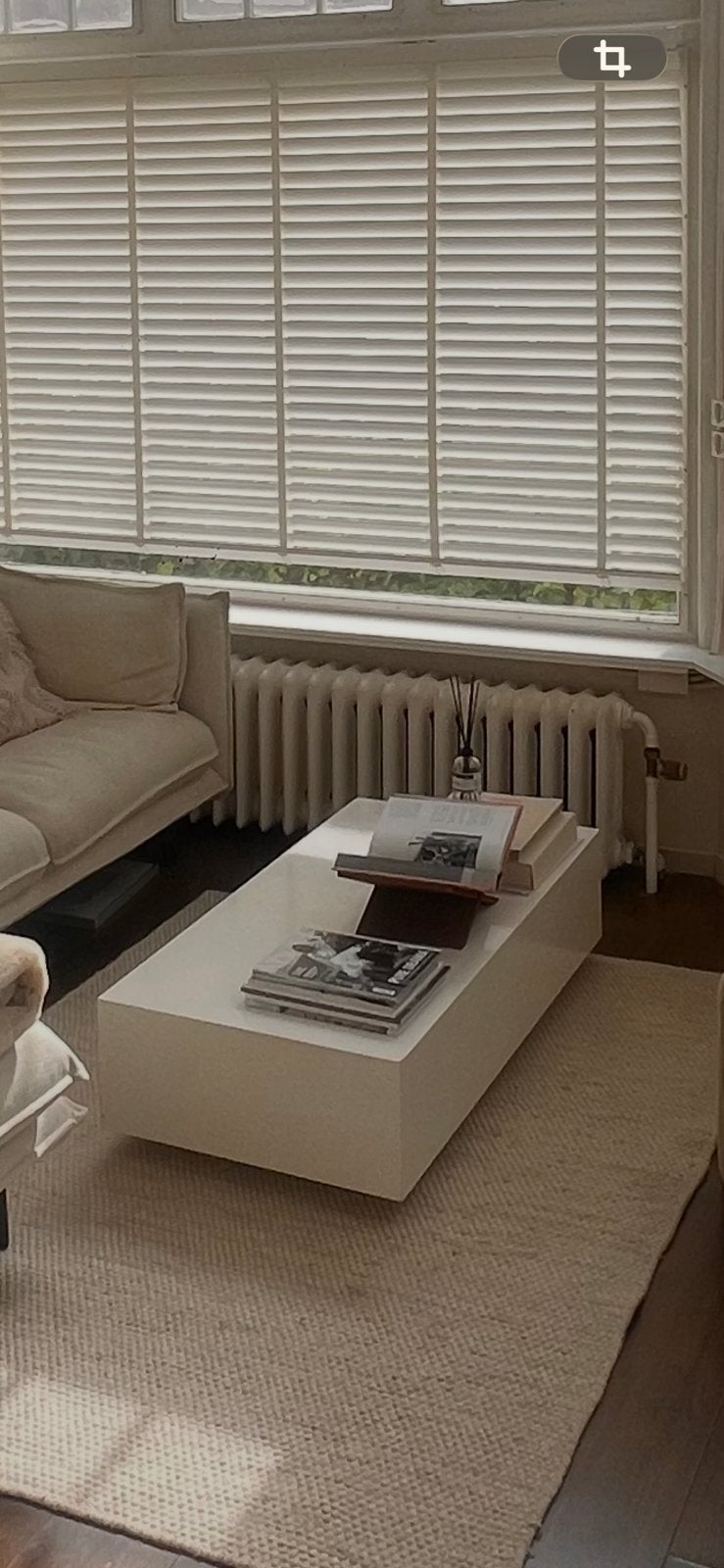 Witte hoogglans salontafel, Huis en Inrichting, Ophalen, Gebruikt, 100 tot 150 cm, 50 tot 100 cm
