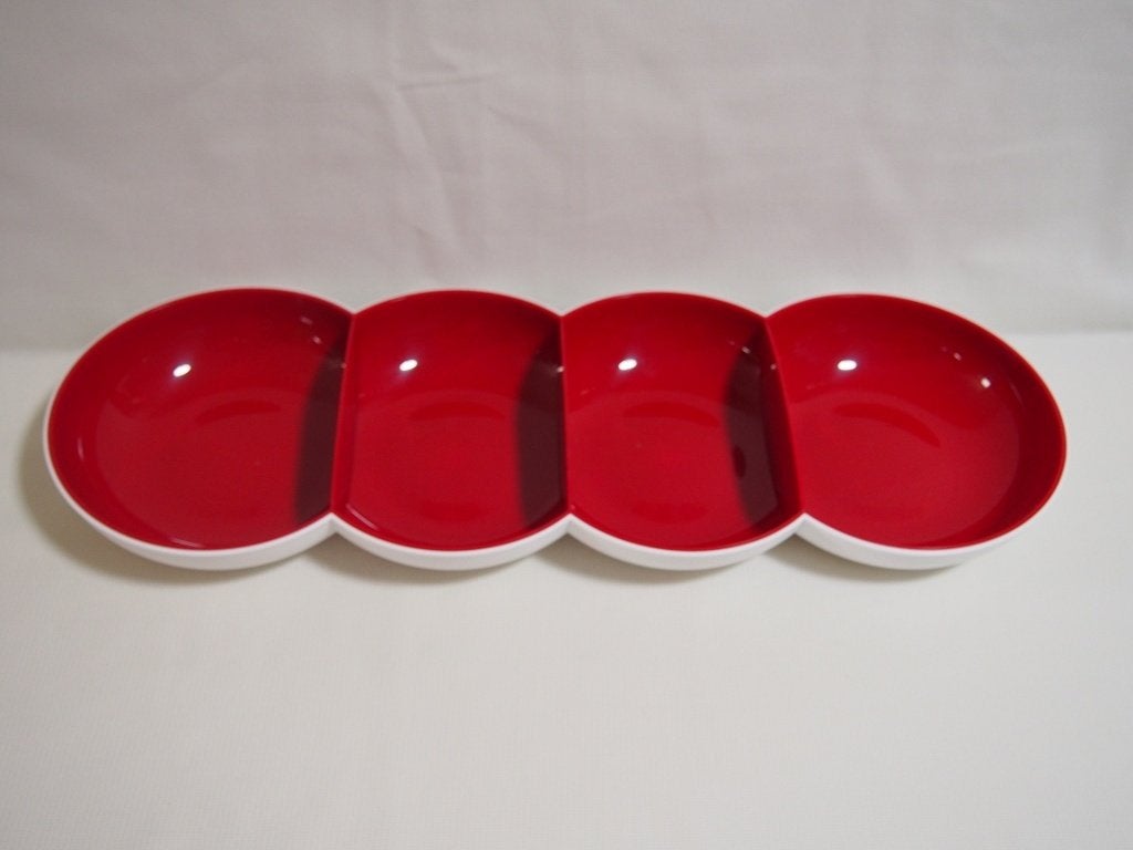 T062 Tapasschaal, hapjesschaal, Tupperware, Ophalen of Verzenden, Zo goed als nieuw, Schaal