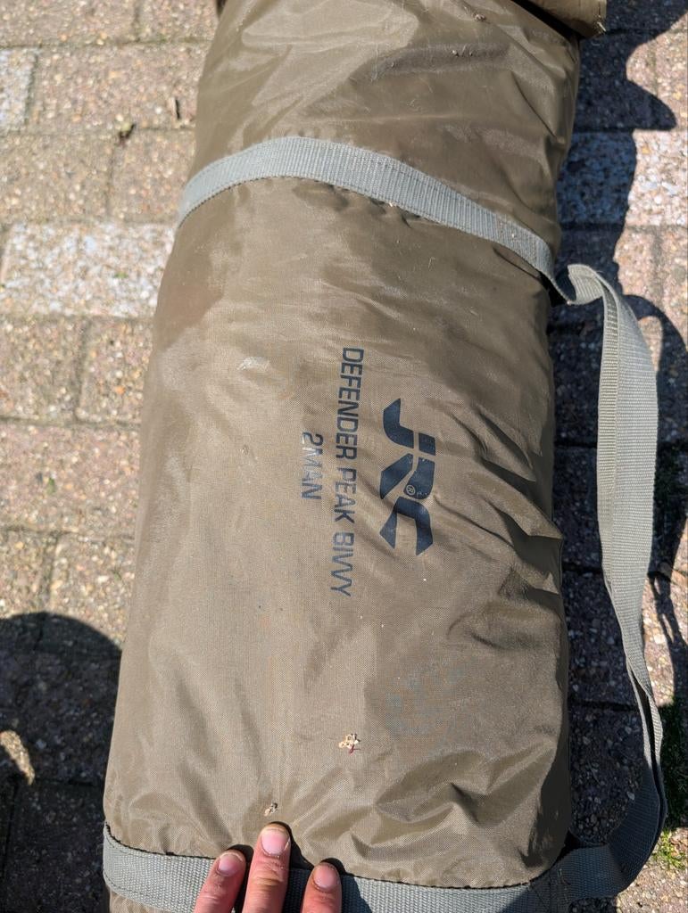 Complete visuitrusting: JRC Defender Peak Bivvy & hengel, Ophalen, Gebruikt, Overige typen