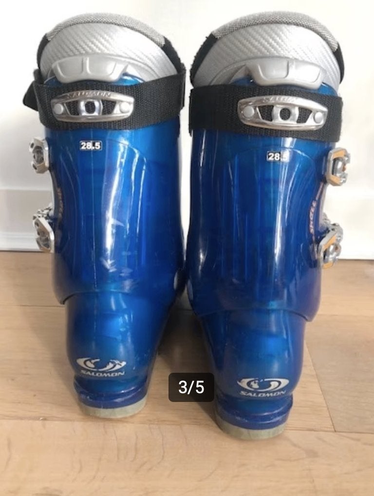 Skischoenen van Salamon maat 42, 160 tot 180 cm, Gebruikt, Schoenen, Skiën