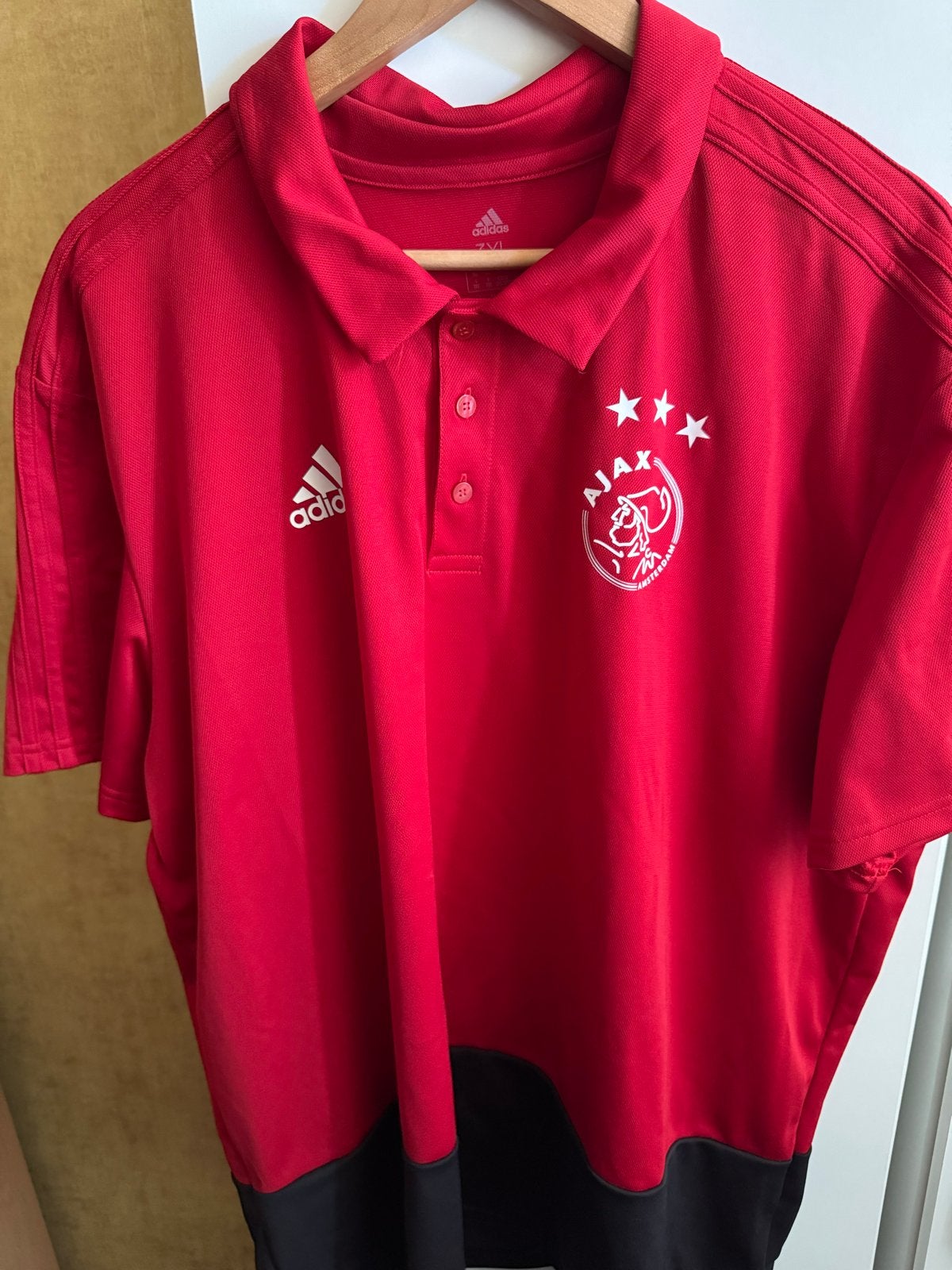 AFC Ajax Polo van Adidas (2018) Maat 3XL Climalite, Nieuw, Overige maten, Ophalen of Verzenden, Voetbal