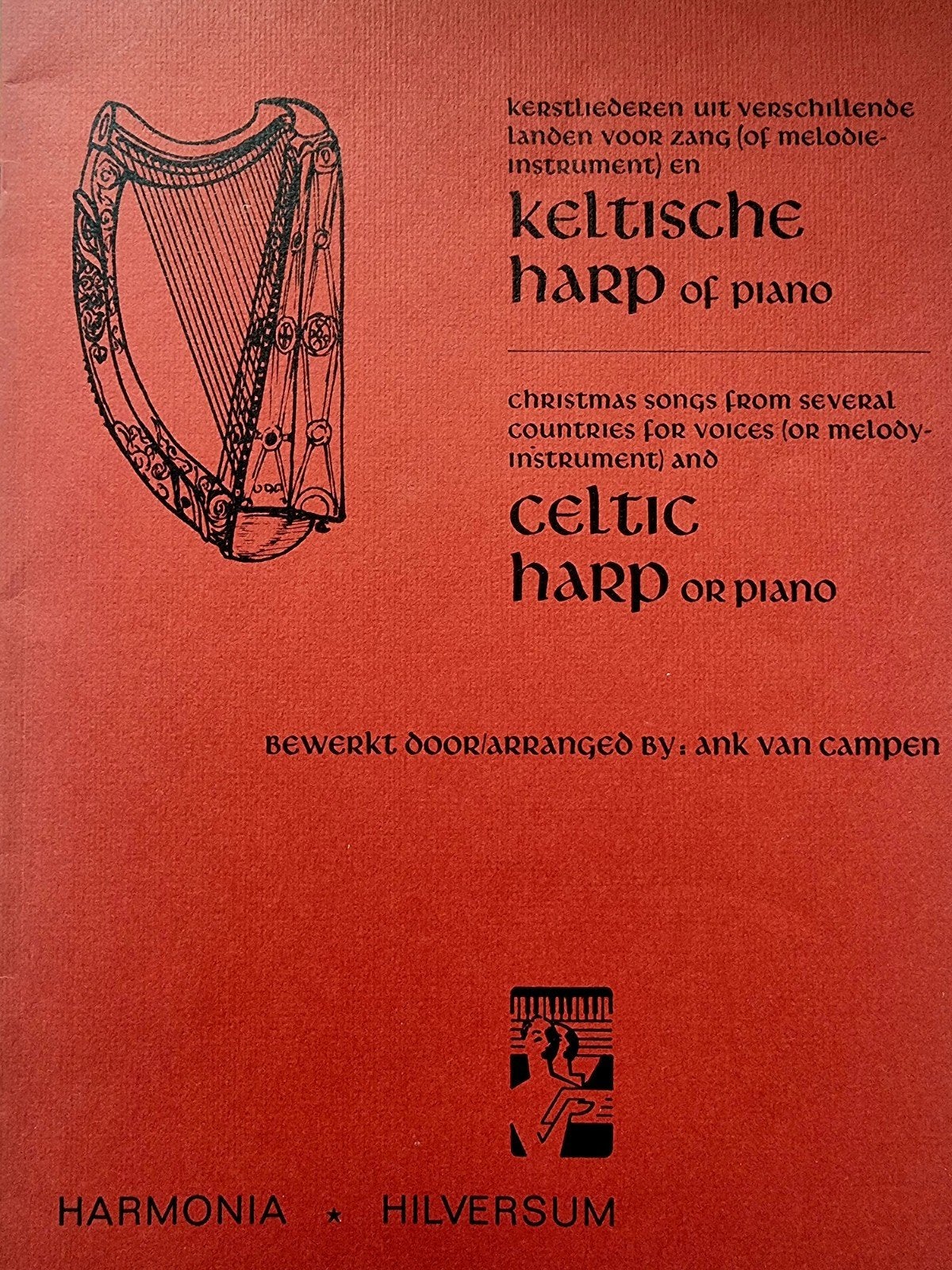 Kerstliederen voor Keltische Harp    Ank v Campen Div63, Gebruikt, Verzenden, Overige genres, Overige soorten
