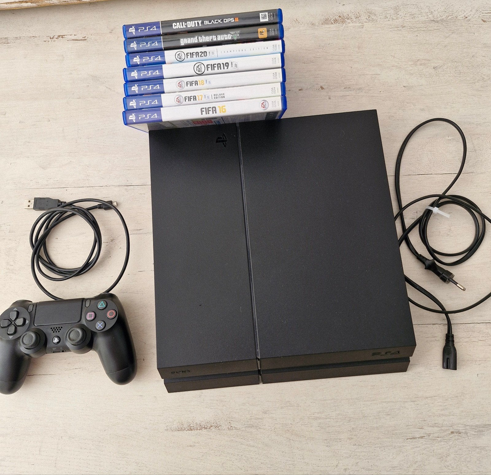 ps4 met games, Ophalen, Met 1 controller, Original, Met games