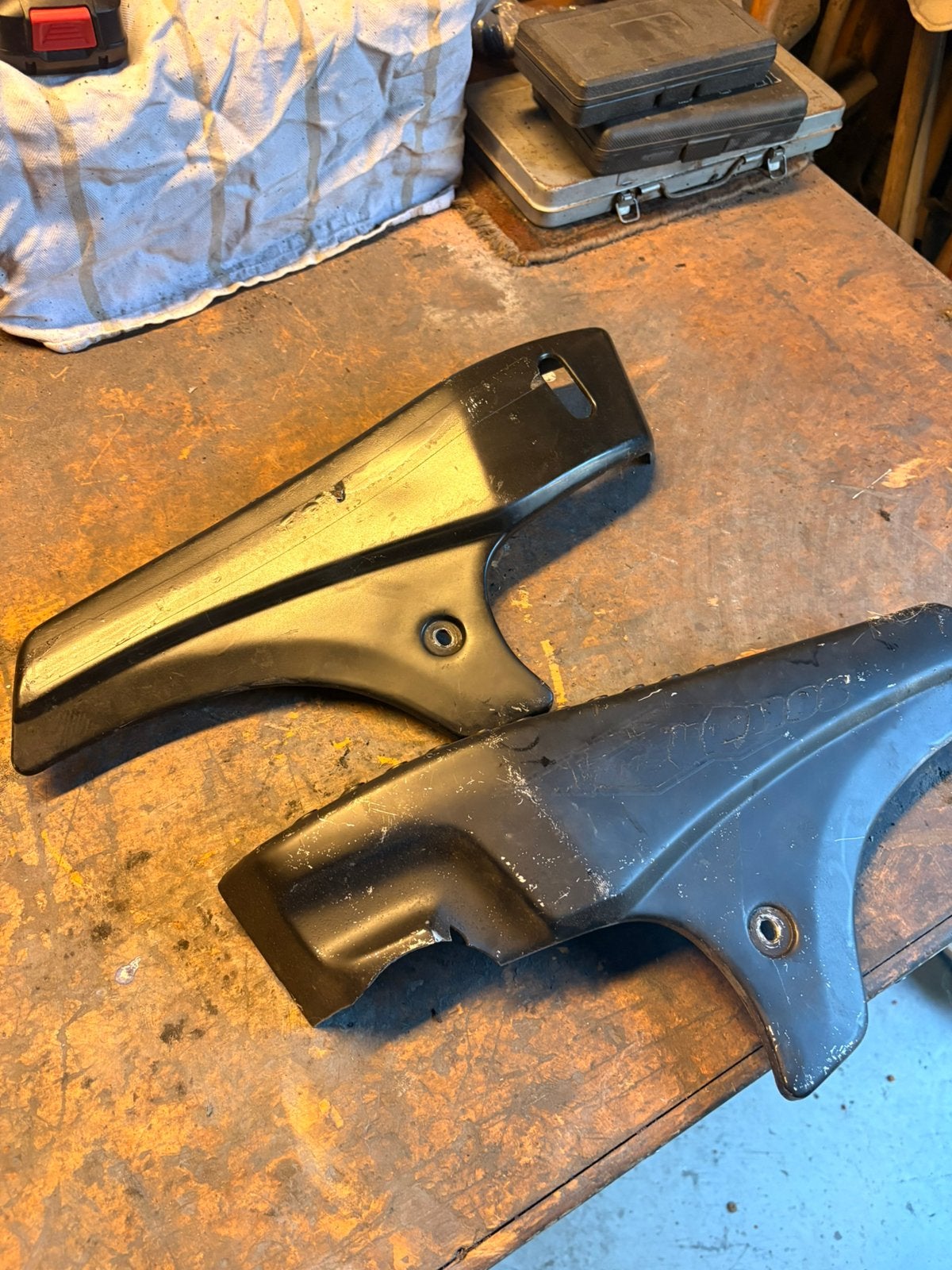 Tomos plastic zijkapjes, Fietsen en Brommers, Ophalen of Verzenden, Gebruikt, Overige merken