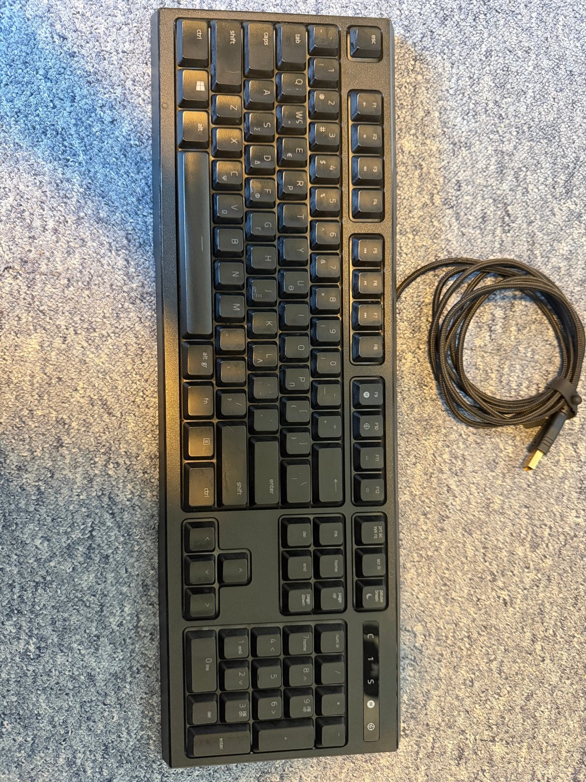 Razer Ornata RGB Toetsenbord - Uitstekende Staat, Gaming toetsenbord, Ophalen of Verzenden, Zo goed als nieuw, Qwerty