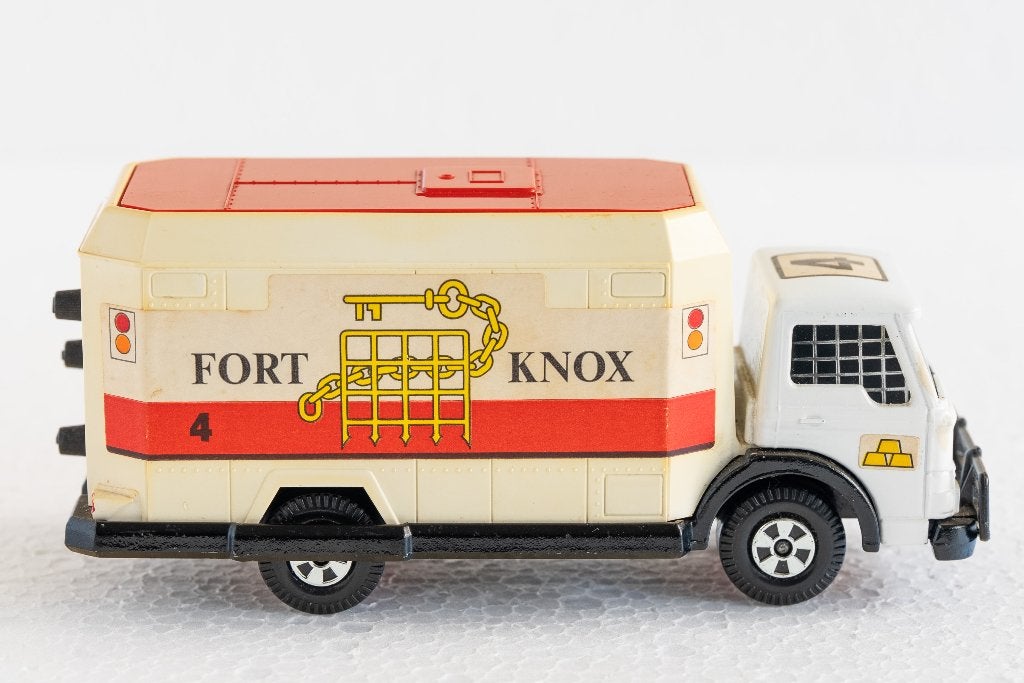 Matchbox Fort Knox waardetransport, Ophalen of Verzenden, Gebruikt