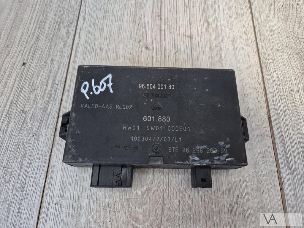 Peugeot 607 2001 - 2009 module pdc parkeersensor 9650400180, Gebruikt, -, -, Ophalen of Verzenden