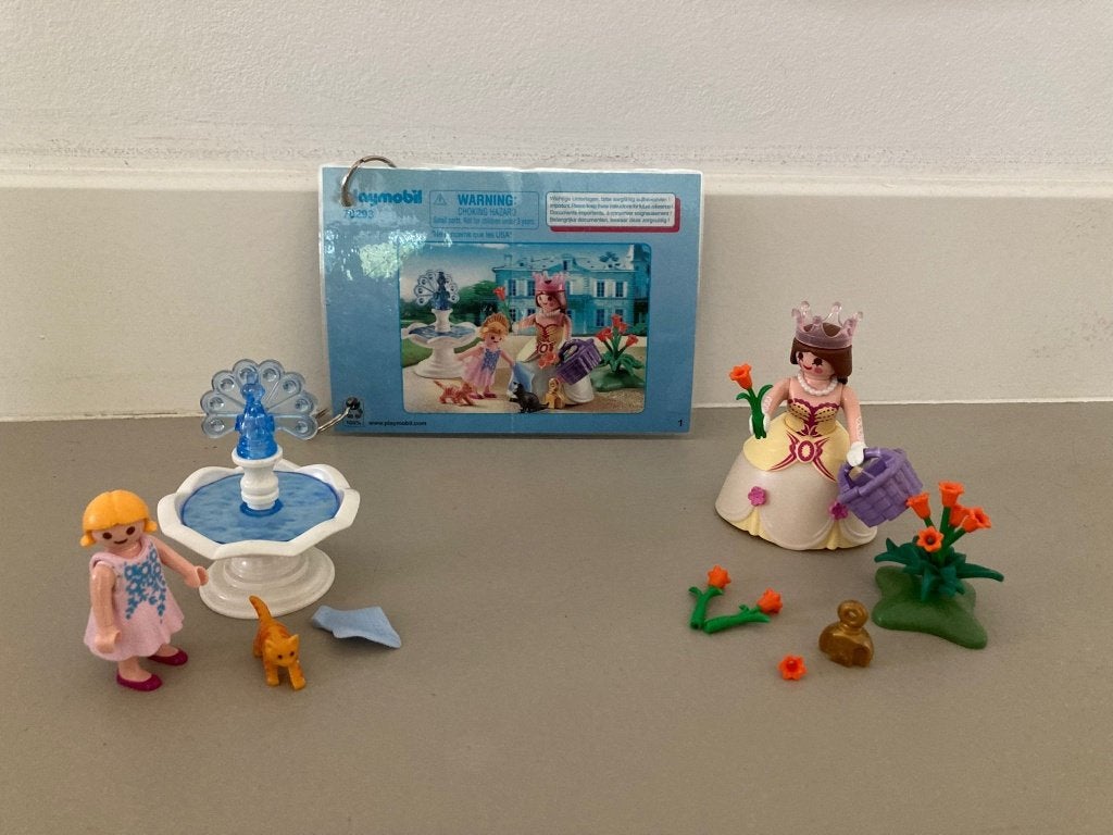 playmobil prinsessen en fontijn 70293, Complete set, Overige typen, Ophalen of Verzenden, Zo goed als nieuw