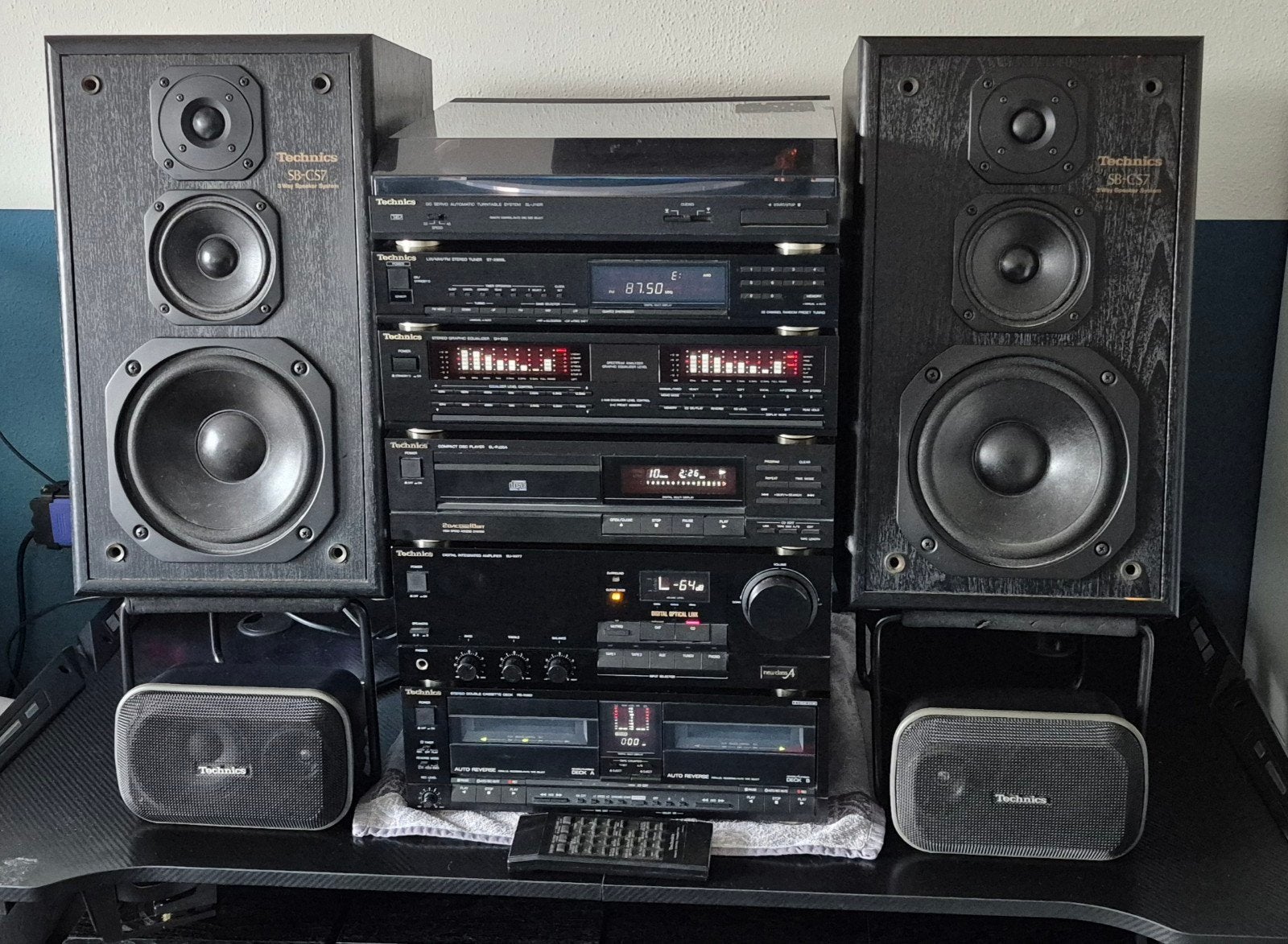 🔊🔔Technics Audio Systeem compleet🤩🔊, Overige merken, Gebruikt, Cassettedeck, Losse componenten