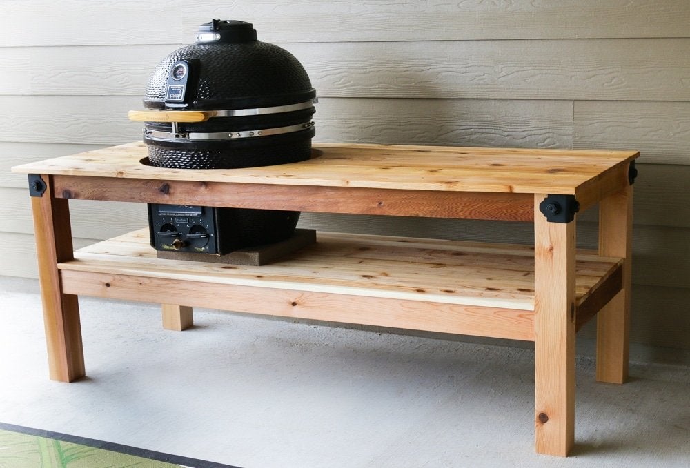 Houten Kamado Ombouw & Buitenkeuken op Maat, Ophalen of Verzenden, Nieuw