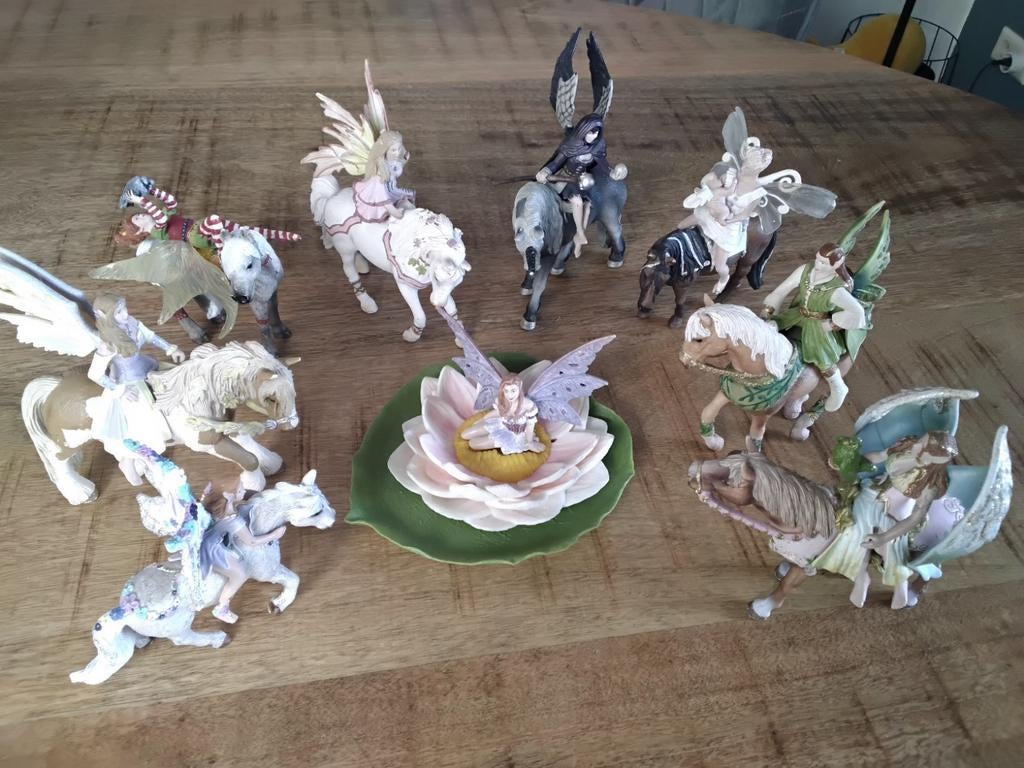 Schleich Bayala elfen set. Goedkoop., Ophalen of Verzenden, Zo goed als nieuw
